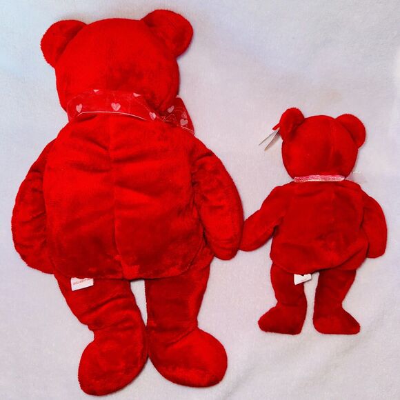 ty Beanie Baby Babies Buddy Valentine Secret I Love You Bear Set of 2 MWT - Picture 9 of 10